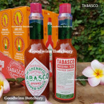 Sauce TABASCO CHILI HABANERO PEPPER serious heat & a little bit of fruity sweet 60ml